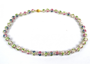 Happy Springtime Fresh Chinese Beads Necklace