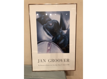 Jan Groover Poster -  The Museum Of Modern Art 1987 (see All Pictures For Condition)