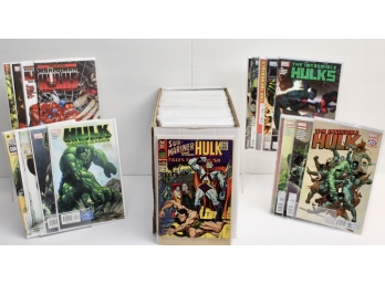 Full Box Of The Hulk Comic Books