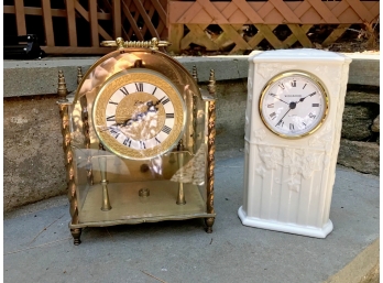 Two Table Clocks