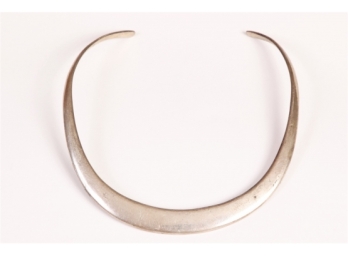 Sterling Torque Collar Necklace