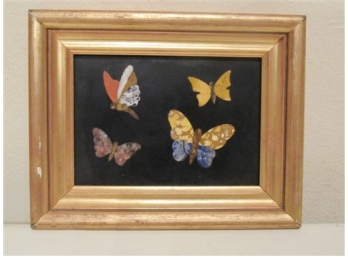 Italian Pietra Dura 'Butterflies' - Marble