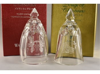 Waterford Crystal 'Songs Of Christmas 1997 And 1998 Bells'
