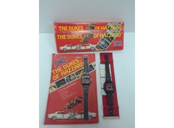 Two New In Package Dukes Of Hazzard Watches 1981