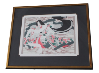 Miharu Lane Signed Limited Edition Lithograph 'Love Letter' 10/350