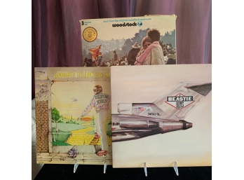 Promo Vinyl Featuring: Woodstock, Beastie Boys, Elton John