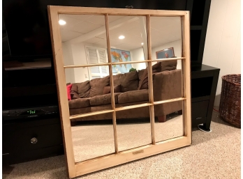 Repurposed Mirror Window