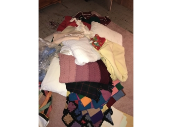 Large Lot Of Blankets