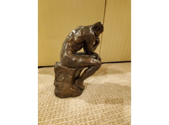 'The Thinker ' Auguste Rodin Reproduction Bronze Sculpture