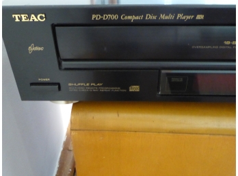 Vintage TEAC PD-D700 Five Disc CD Player