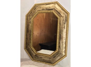 Gold And Brown Distressed Mirror