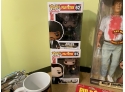 Quentin Tarantino Lot With Collectable Pulp Fiction And Kill Bill Figures, Photos, Coffee Mugs And More