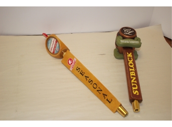 2 Pre-Owned Beer Taps, Captain Lawrence & Long Trail Brewing