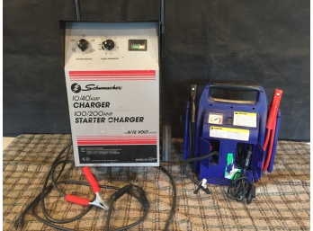 Schumacher Battery Starter/Charger And Powerstation Jumper And Air Pump