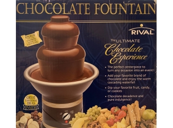 Rival Chocolate Fountain - NIB (RETAIL $150.00)