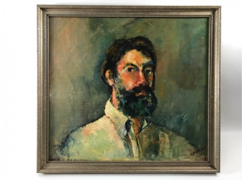 1880’s Impressionist Portrait Of Man