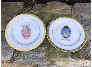 Pair Of Royal Gallery Gold Buffet Plates