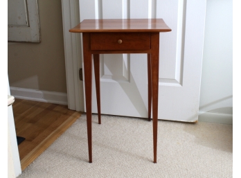 Pine Table With Single Drawer - AS-IS