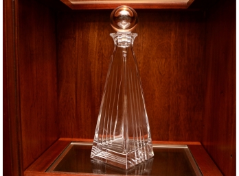 Tiffany & Co. 'Frank Lloyd Wright' Crystal Decanter With Stopper