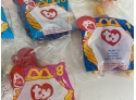 Group Of 10 Vintage Sealed Tiny Beanie Baby Mc Donald's Collectibles