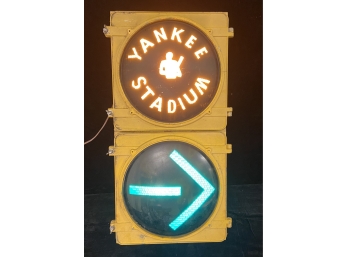 Large Yankee Stadium Traffic Control Light