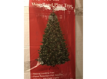 Artificial Woodland Pine Christmas Tree