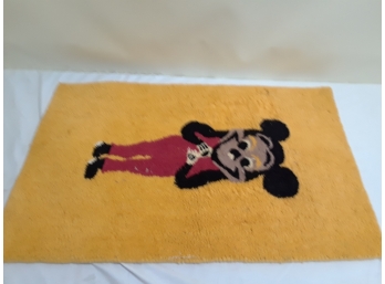 Vintage Mickey Mouse Rug