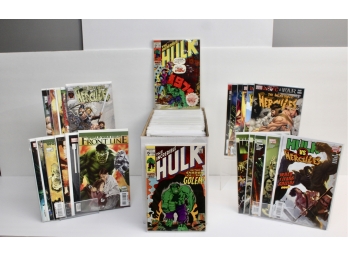 Full Box Of Incredible Hulk And Hercules Comic Books