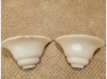 Pair Of Marble Sconces
