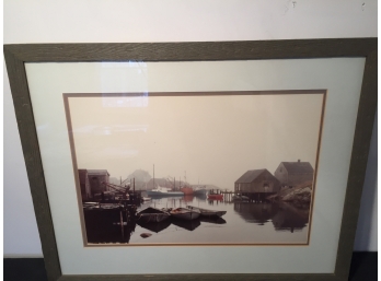 Nancy Zeigler Framed Photo Print 'Peggy's Cove Nova Scotia'