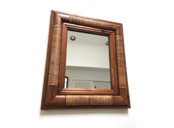 Bamboo Wood Mirror