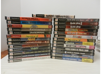 27 Pre Owned PlayStation 2 PS2 Games - Assorted Titles