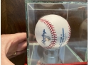 Rich 'Goose' Gossage Autographed Baseball In Glass Display Case With COA