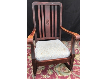 Amazing  100 Year Old Antique Rocking Chair