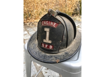 Antique Stamford Fire Company Helmet