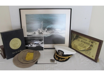 US Navy Captain's Memorabilia Lot