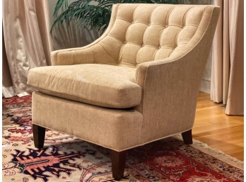 Jessica Charles Tufted Mid-Century Inspired Accent Chair