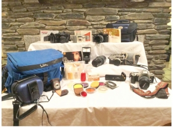 Vintage Cameras And Accessories