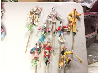 Japanese Stick Dolls