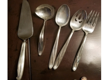 Five Sterling Reed And Barton Serving Pieces
