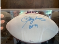Lawrence Taylor Autographed Football In Display Box