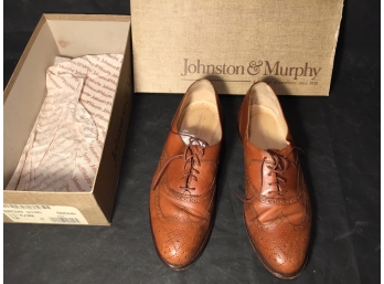 Johnston & Murphy Wingtip Mens Shoe 10M