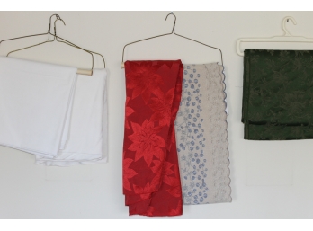 Collection Of 5 Table Cloths