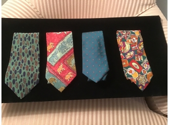 Lot Of Four Ties - Lot #4
