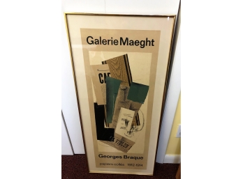 Framed Print Galerie Maeght Georges Braques 1912-1914