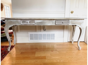 Large Shabby Chic Console Table