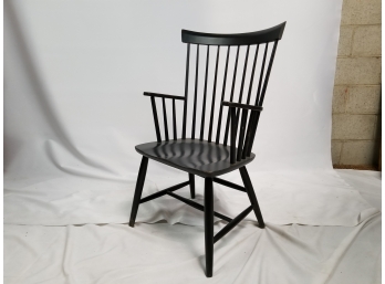 Ethan Allen American Artisan Black Wood Chair