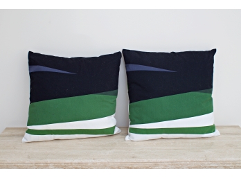 Two Down Filled Accent Pillows