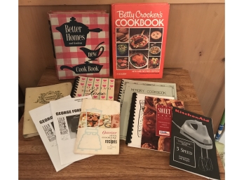 Group Of Cookbooks
