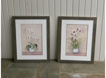 Pair Floral Prints